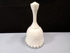 Fenton Milk Glass Silver Crest Spanish Lace Bell