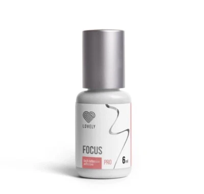 LOVELY FOCUS Glue Adhesive Eyelashes Extensions Dry0.5 sec 6ml For Professionals