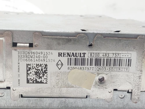 8200483757 Audio System für RENAULT CLIO III Confort Expression 2006 8358765 - Bild 6 von 10