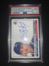 2020-21 SP Signature Century Legends Signatures Wayne Gretzky Auto PSA 10