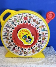 Disney Mickey Mouse  Friends See N Say Mickey ABC's Learn Vintage 1989 Mattel