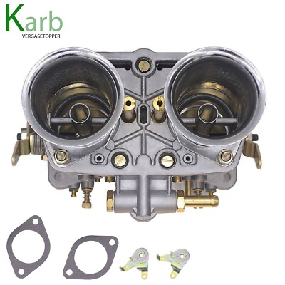 New 48IDF Carburetor With Air Horn For Solex Dellorto Weber EMPI 48MM