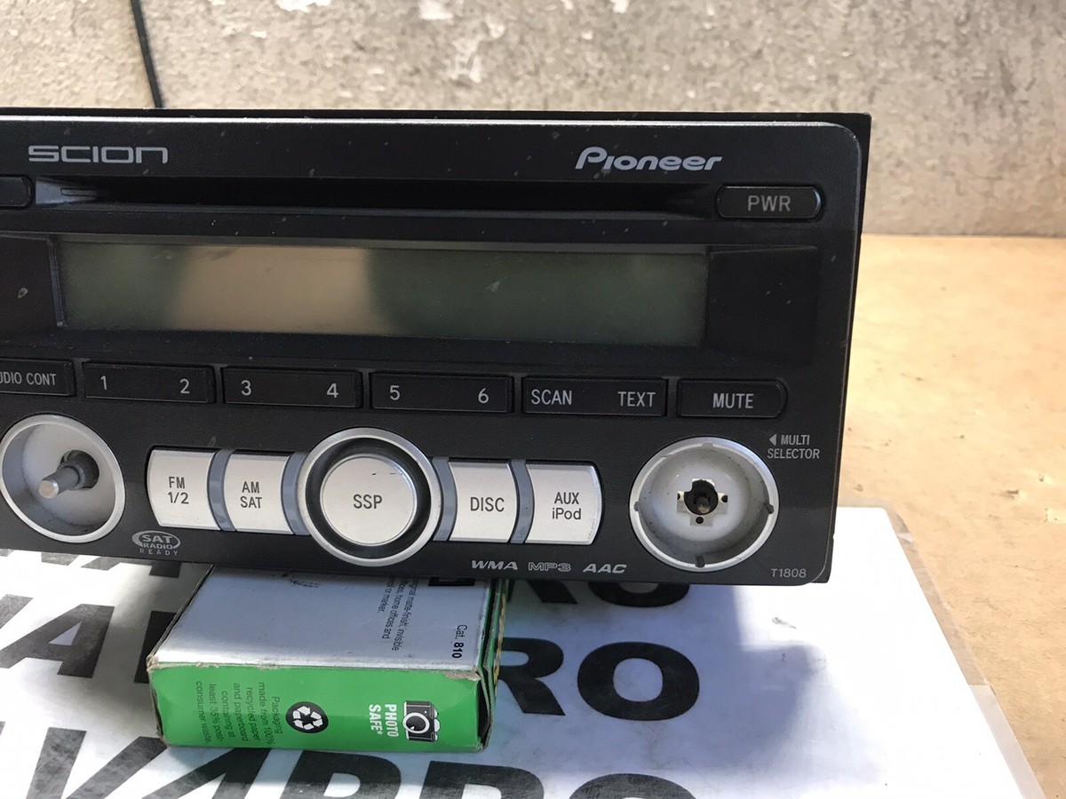 CD/MDコンポ(Pioneer) TESTED 2008 2009 2010 Scion tC xB xD xA Pioneer CD Radio
