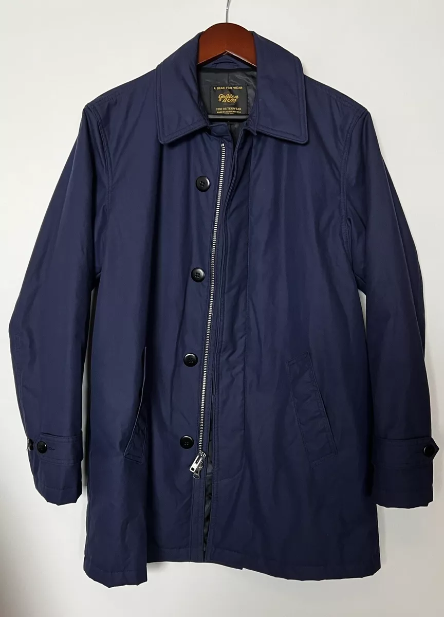 #285 GOLDEN BEAR Proofed Cotton Field Jacket Size S MADE IN USA $495 RETAIL