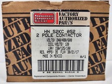 Factory Authorized Parts HN 52KC 052 / HN52KC052 2 Pole 120V 30A Contactor