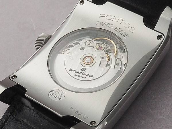 Maurice Lacroix Pontos Rechteckig Tag Datum PT6237-SS001-13E