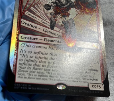 MTG Infinity Elemental NM EX Instable 88/216 Foil Mythic | eBay