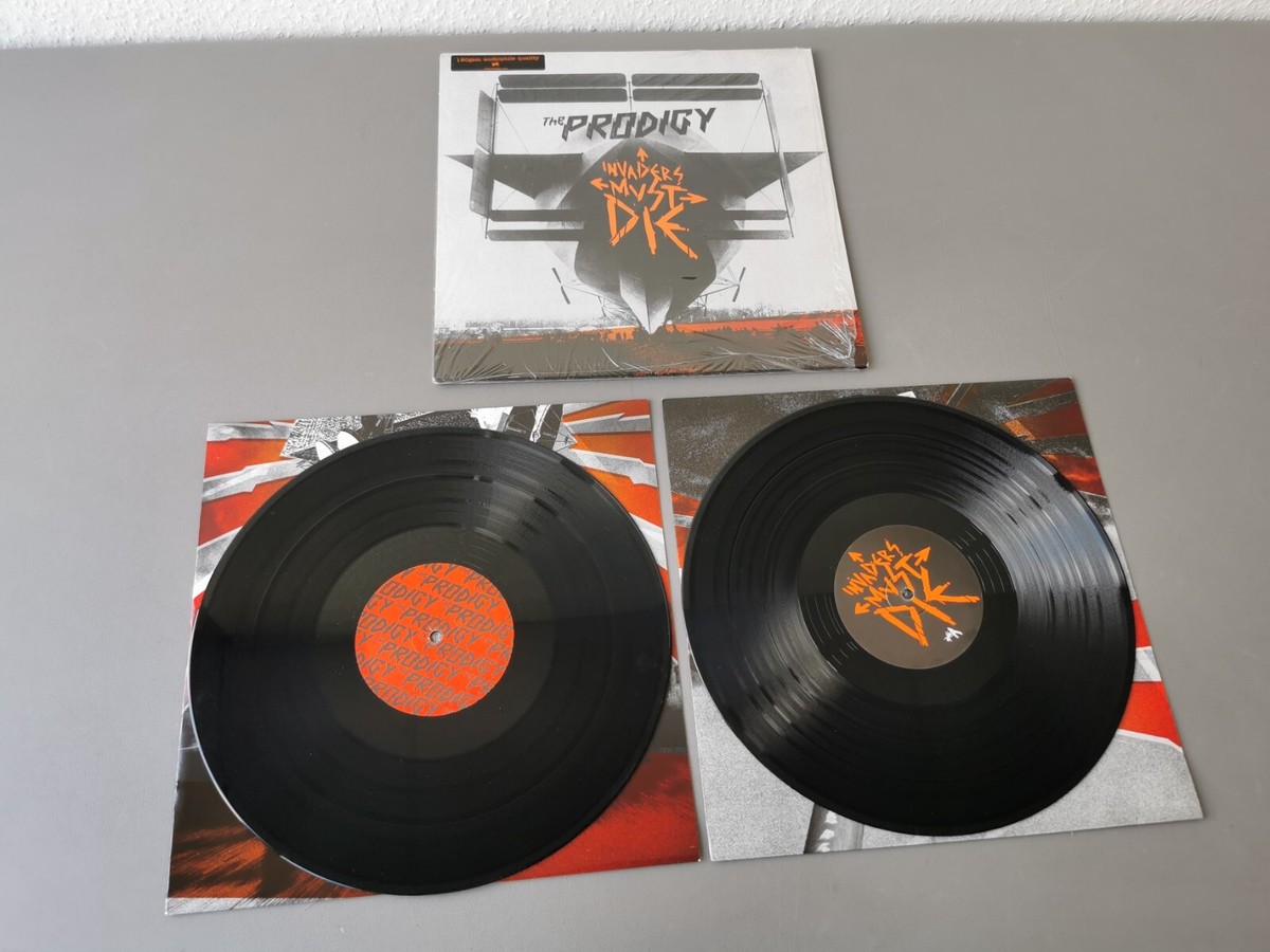 THE PRODIGY original Vinyl 2LP Invaders Must Die (2009 Take me To