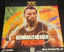 Laserdisc Predator Widescreen Dolby Stereo NT...