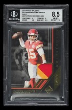2019 🏈 BGS 8.5 Patrick Mahomes #/25 Gold Majestic Astonishing Arms KC Chiefs QB