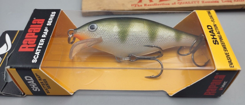 NEW Rapala Scatter Lip Shad SCRS-7 Yellow Perch 2 3/4" 1/4 oz - Picture 2 of 4
