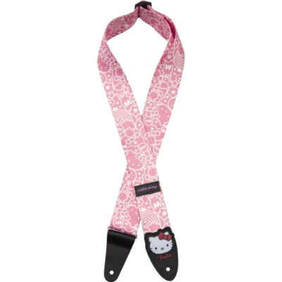 Fender x Hello Kitty Pink Poly Strap, 2
