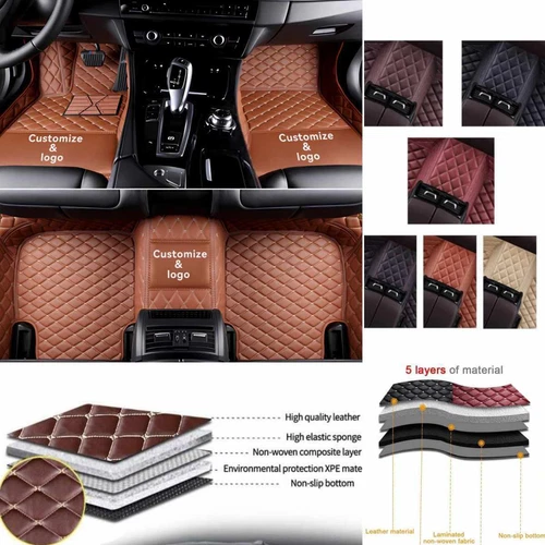 For Toyota Sequoia-Solara-Supra Car Floor Mats Custom Auto Carpets Waterproof - Imagen 19 de 40