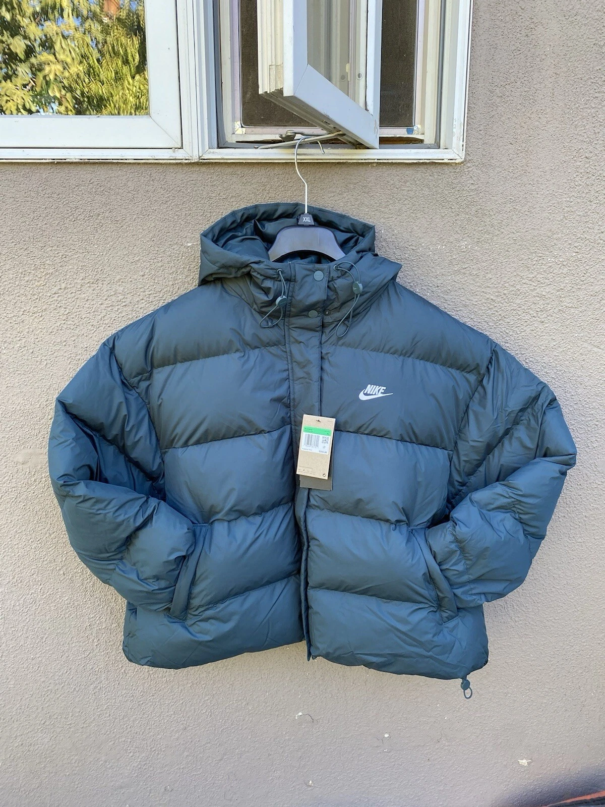 Nike Metro Puffer Jacket Size XL Green