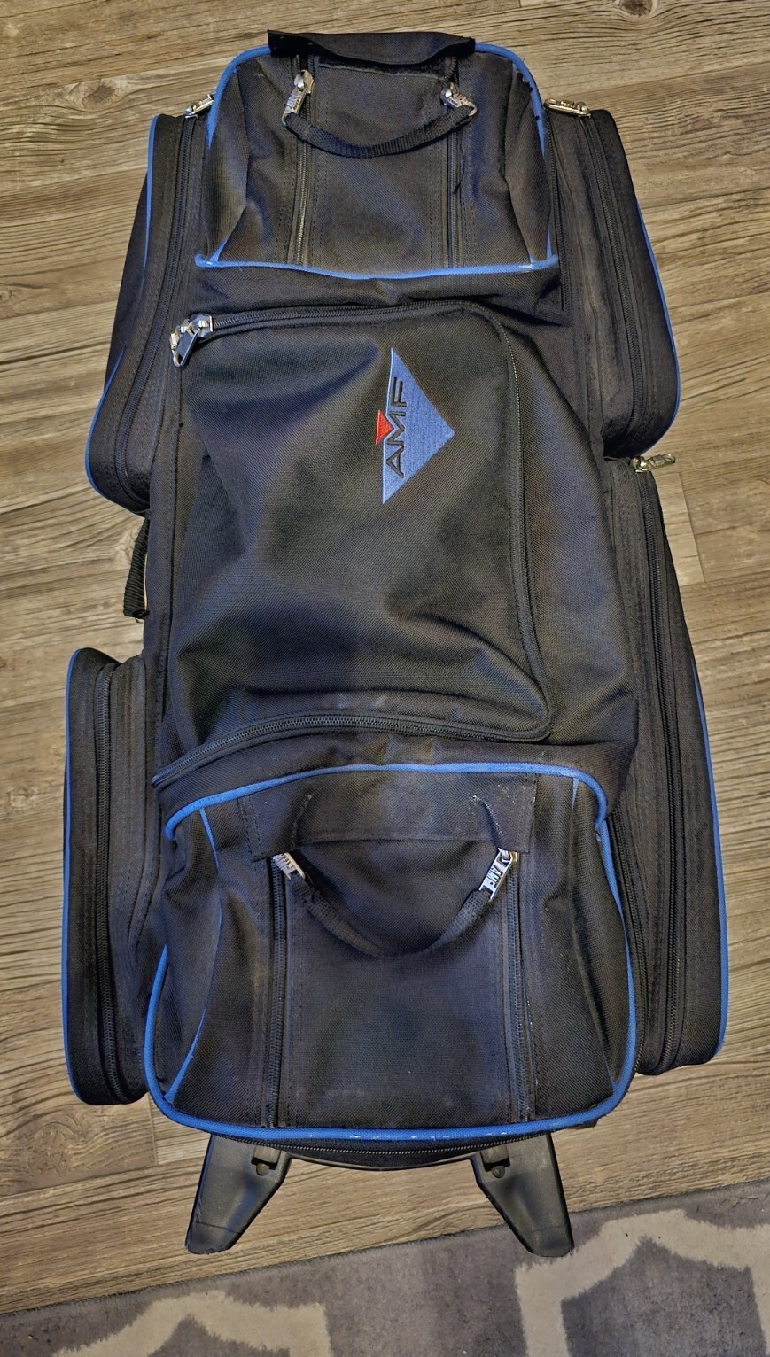 Used AMF 3 Ball Bowling Bag Roller eBay