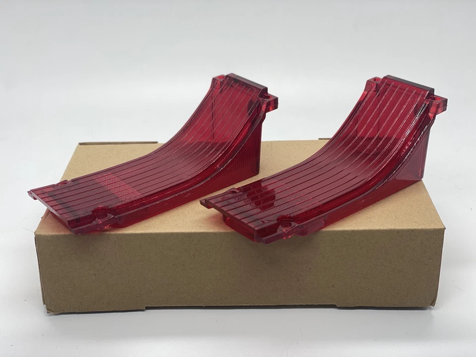 1966 66 Chevy Chevelle Tail Light Lamp Lens Pair  - Image 1 of 2
