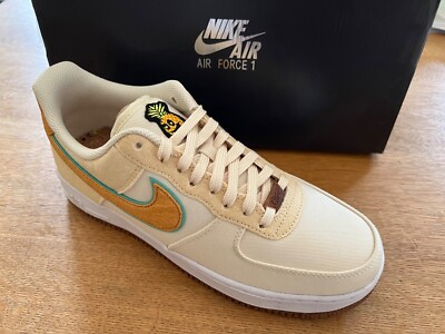 Nike Air Force 1 '07 Premium Coconut Milk/Green Glow/Natural/Metallic Gold G41