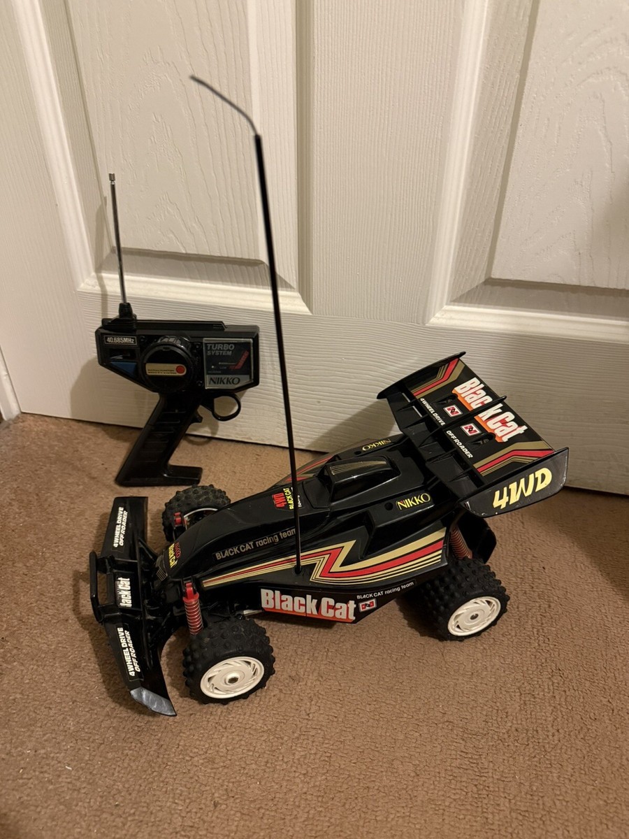 Nikko radio controlled car Black Cat 4WD Turbo | eBay UK