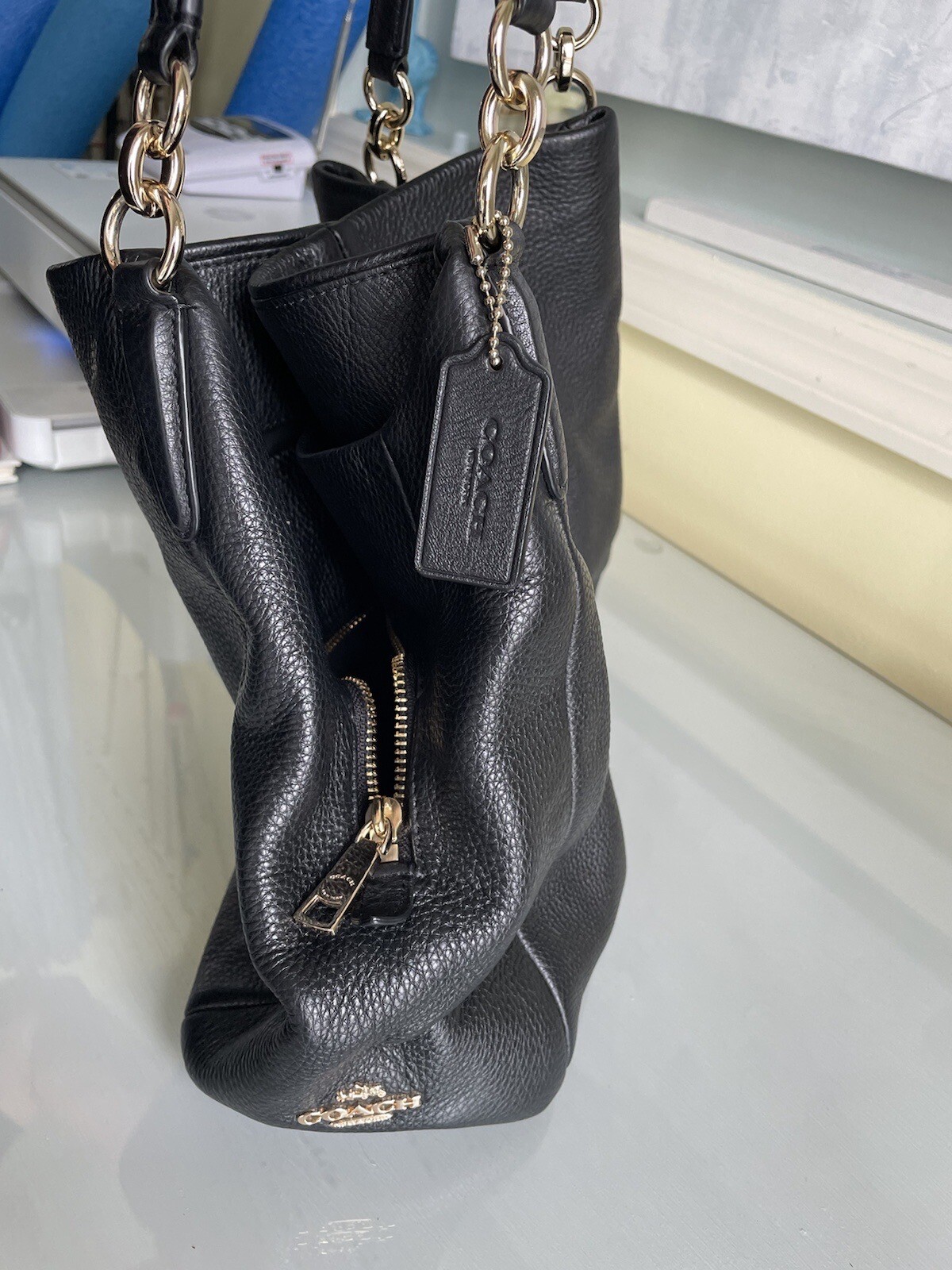 Authentic Coach Medium Bag - image 3