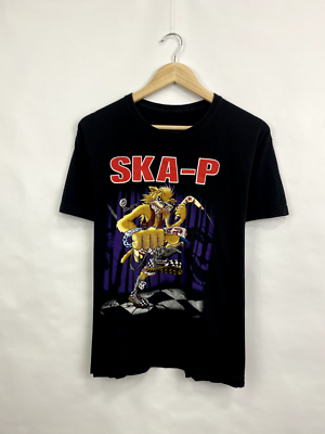 Vintage 90s Ska-P Punk Band Printed T Shirt rare retro hype Vintage 90s Ska-P Punk Band Printed T Shirt rare retro hype