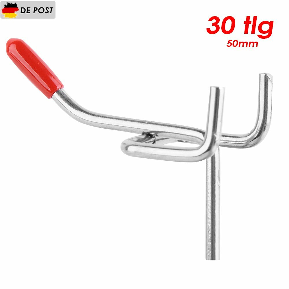 30 pezzi ganci a parete forata ganci in metallo per euro parete...