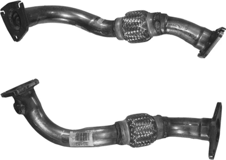 Exhaust Pipe Euro 2 Front Aim Fits Kia Rio 2001-2002 1.3 OK33A40500 - Image 2 of 4