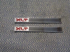 2PCS NEW FOR 1987 1988 1989 1990 1991  F250 F350 BRONCO XLT FENDER EMBLEMS