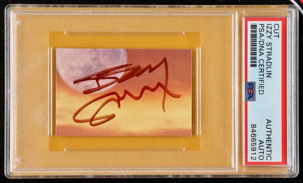 GUNS N' ROSES SIGNED DISPLAY ALL 5 APPETITE FOR DESTRUCTION