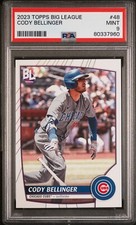 2023 Topps Big League #48 Cody Bellinger PSA MINT 9 - POP 1/0 - Cubs / Dodgers