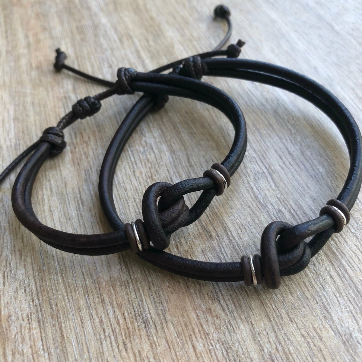 Couple sale bracelets leather