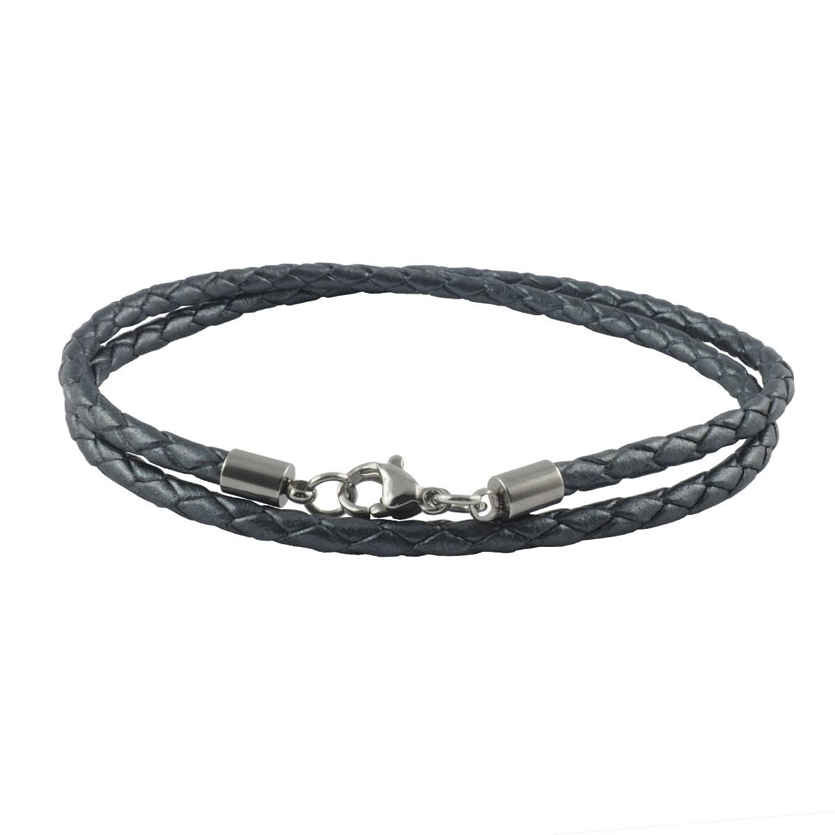 Collana Lunghezza Regolabile Per Uomo E Donna Collana Con Cordino In Pelle Intrecciata: Marrone Scuro, Cordino Pendente Da 3 Mm - Italia Collana In Vera Pelle Intrecciata Collana Lunghezza Regolabile Per Uomo E Donna Collana Con Cordino In Pelle Intrecciata: Marrone Scuro, Cordino Pendente Da 3 Mm - Italia Collana In Vera Pelle Intrecciata
