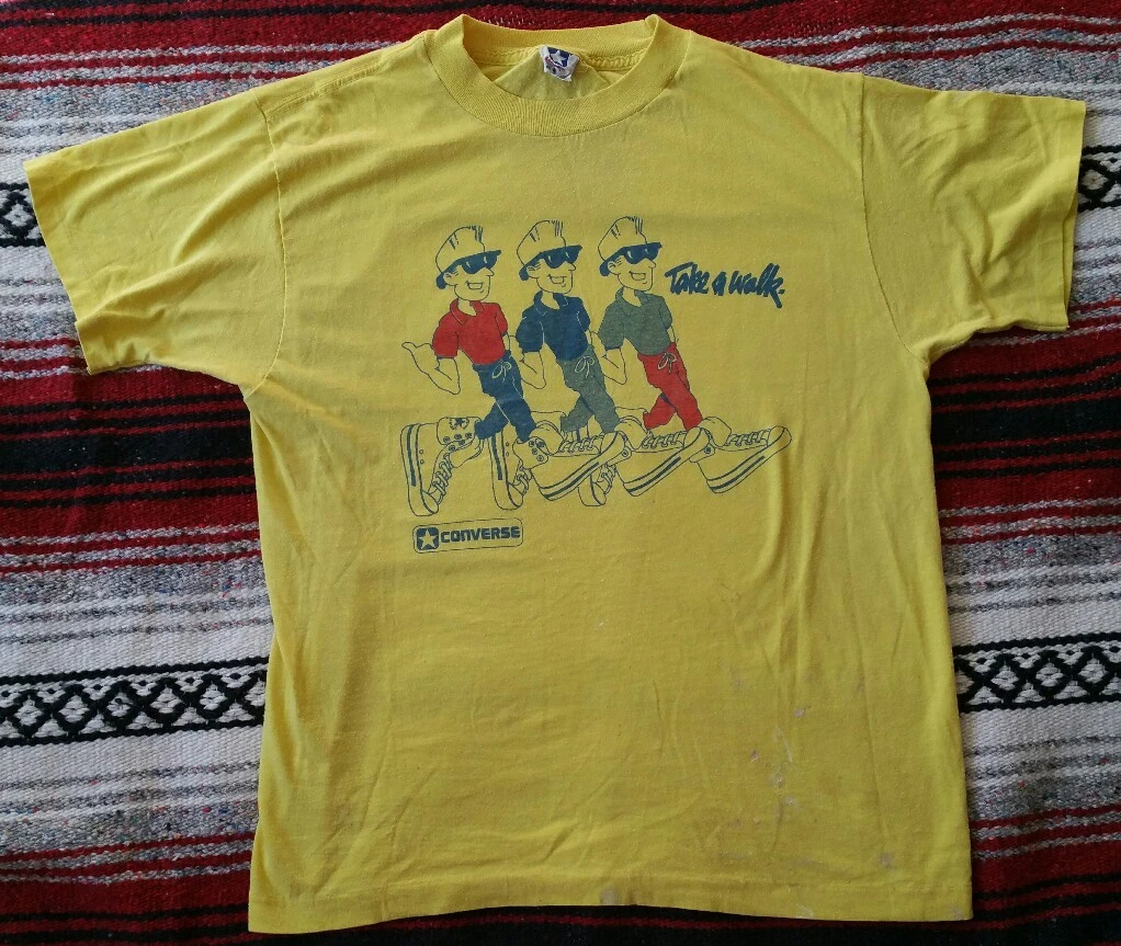 Tee shirt converse vintage hot sale