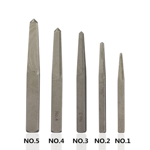 5 Pcs Screw Extractor Drill Square Easy Out Set Straight Lifetime Warranty - Bild 7 von 12