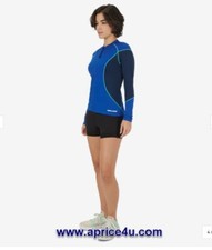 Women  s SEA-DOO Women's Performance Long Sleeve Rash Guard - Royal Blue Sz L NWT