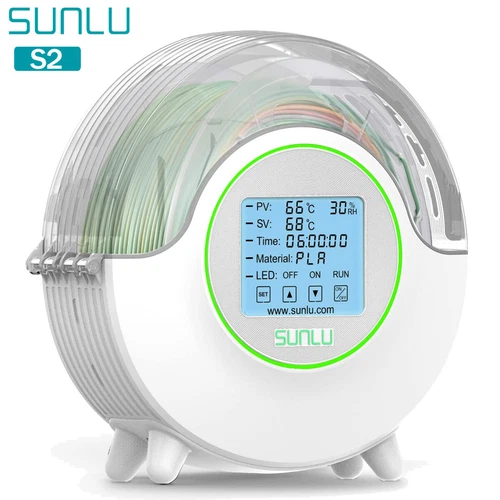 SUNLU 3D-Drucker Filament Trockner Box Aufbewahrungs-Halter Touchscreen 1.75mm