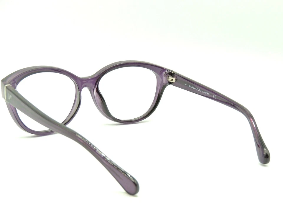 Marcos de gafas de sol Diane Von Furstenberg Kate DVF 611 S 513 púrpura Foto 4 de 4