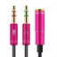 1pc-3-5mm-Audio-Mic-Y-Splitter-Cable-Headphone-Adapter-Female-to-2-Stereo-Male miniatuur 8