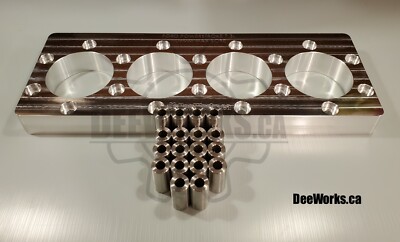 Torque Honing Plate for Ford PowerStroke with Insert! 109MM Max Bore by DeeWorks