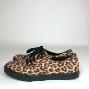 cheetah print slip on vans