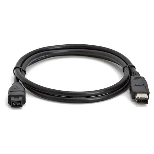 6Ft. 9-Pin to 6-Pin FireWire 800/400 Cable IEEE-1394b (6 Feet) IE9496-6 - Image 3 of 3