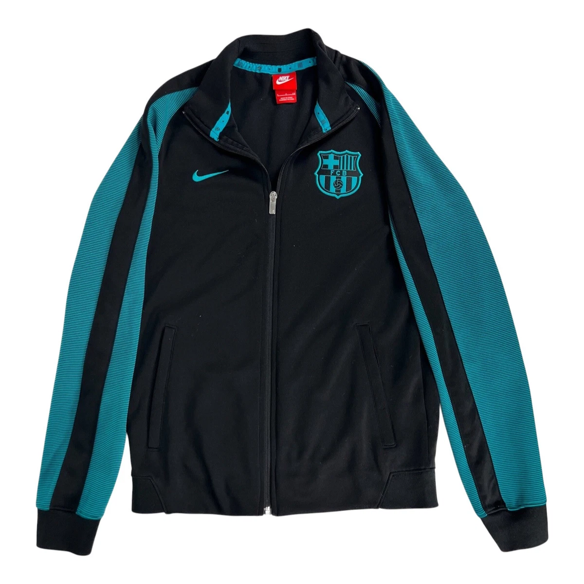 Nike FC Barcelona ジャケット Sサイズ Preços baixos em Tamanho S Fc Barcelona Futebol Clube