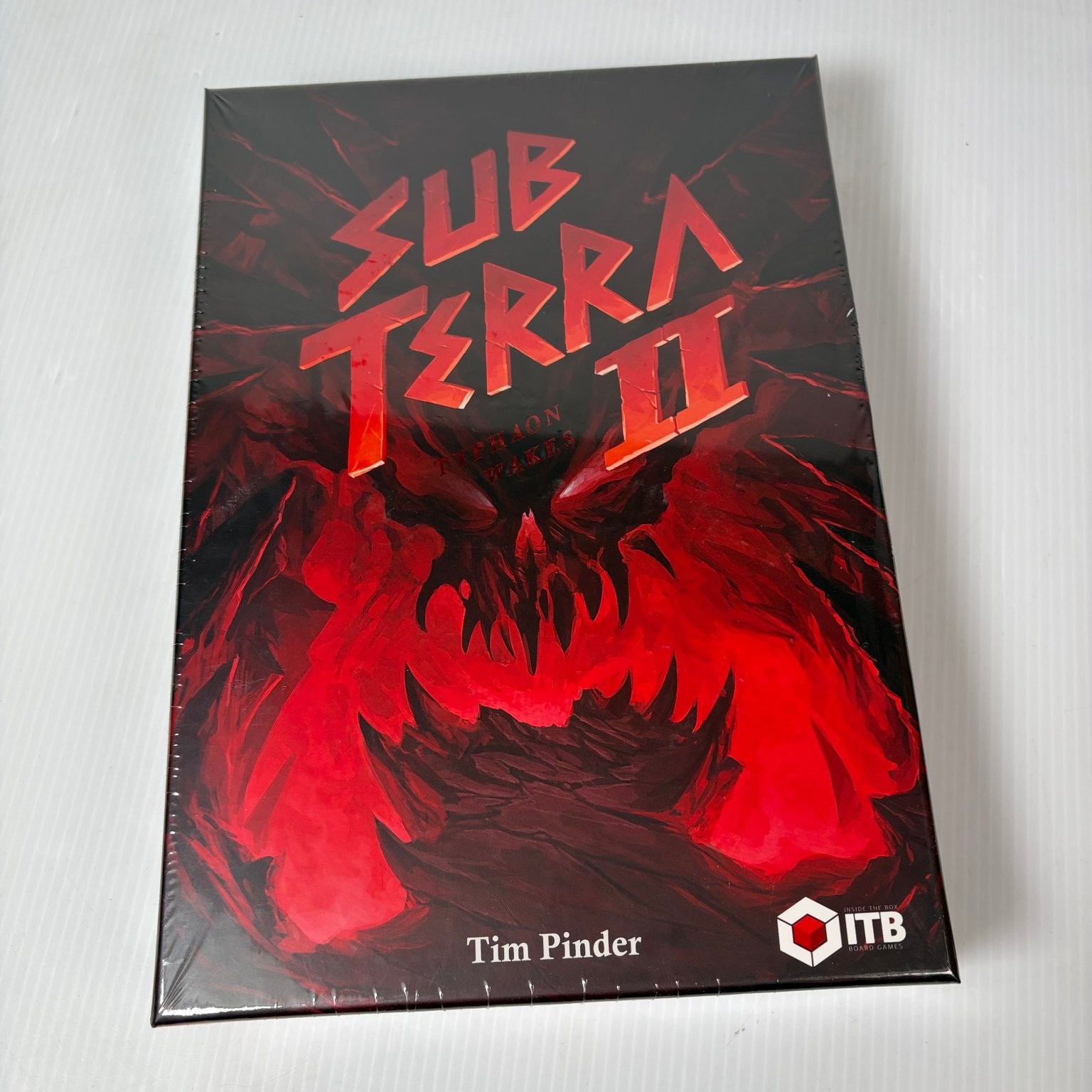 Sub Terra II Typhaon Wakes ITB Board Game Expansion 1-7 Players Ages 14+ 2021