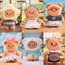 Toptoy Butterbear Versatile Wardrobe Plush Doll Pendant Confirmed Blind Box Gift