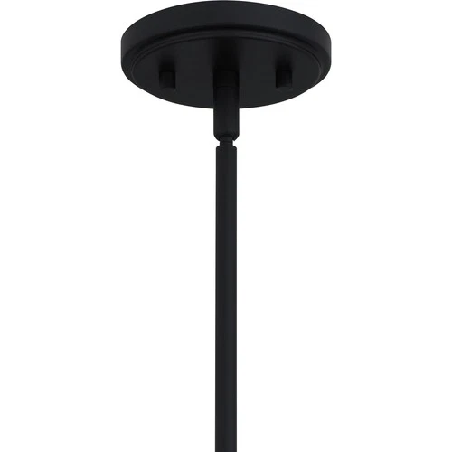 Earth Black Four Light Pendant from the Maple Collection - Picture 6 of 6