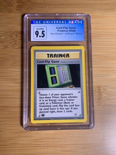 Card-Flip Game (1st Edition) graded CGC 10 for sale on eBay