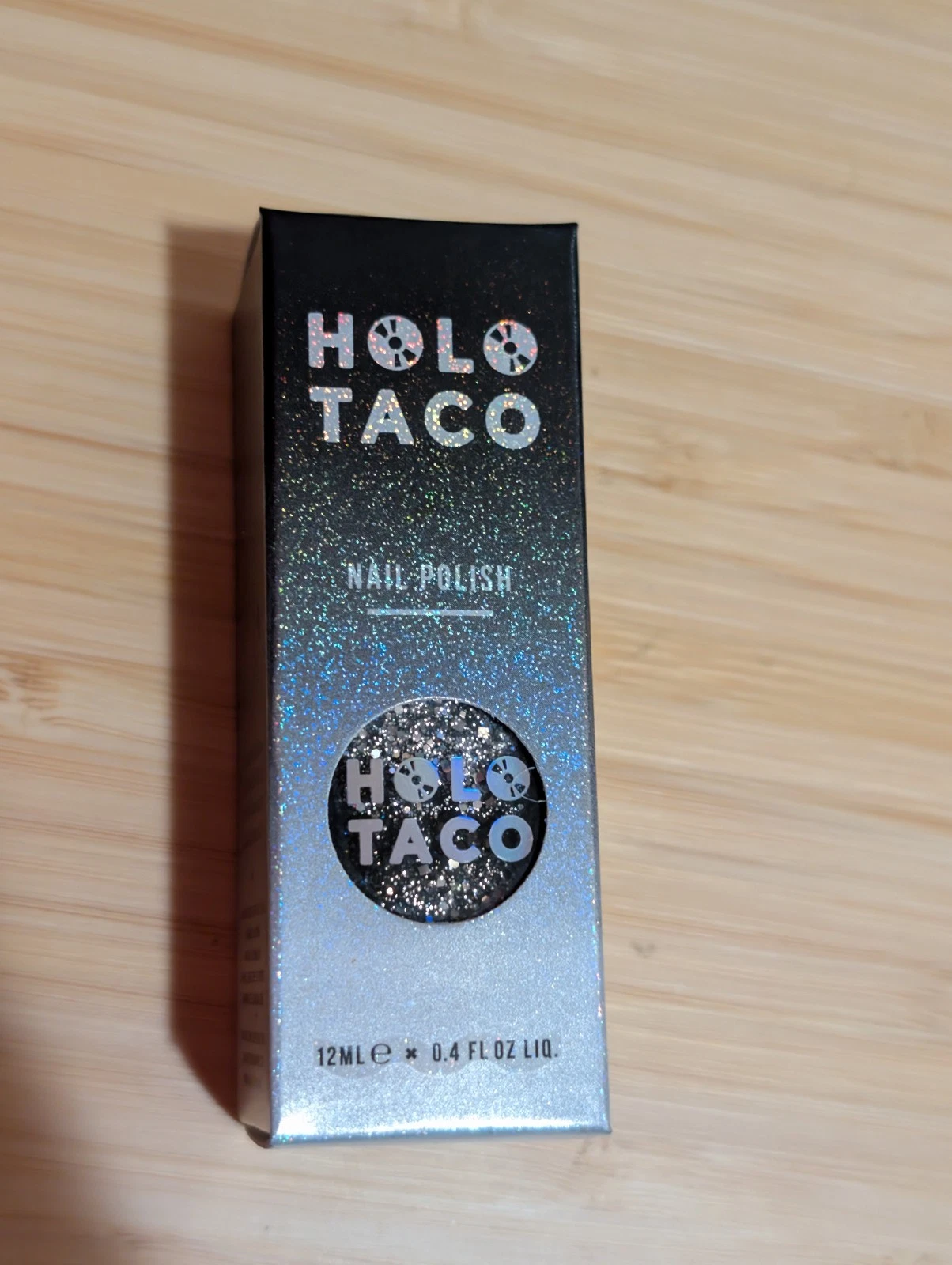 LIMITED EDITION 3rd Anniversary Holo Taco Nail Polish Smokeshow - LIGHTLY USED
Opens in a new window