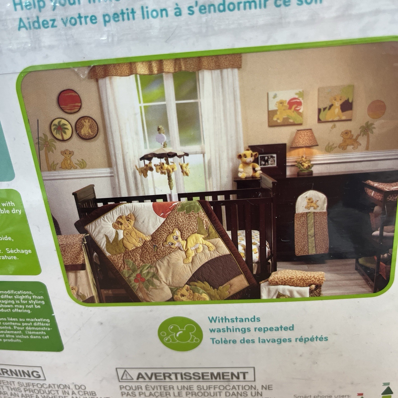 Disney Baby The Lion King Changing Pad Cover NEW