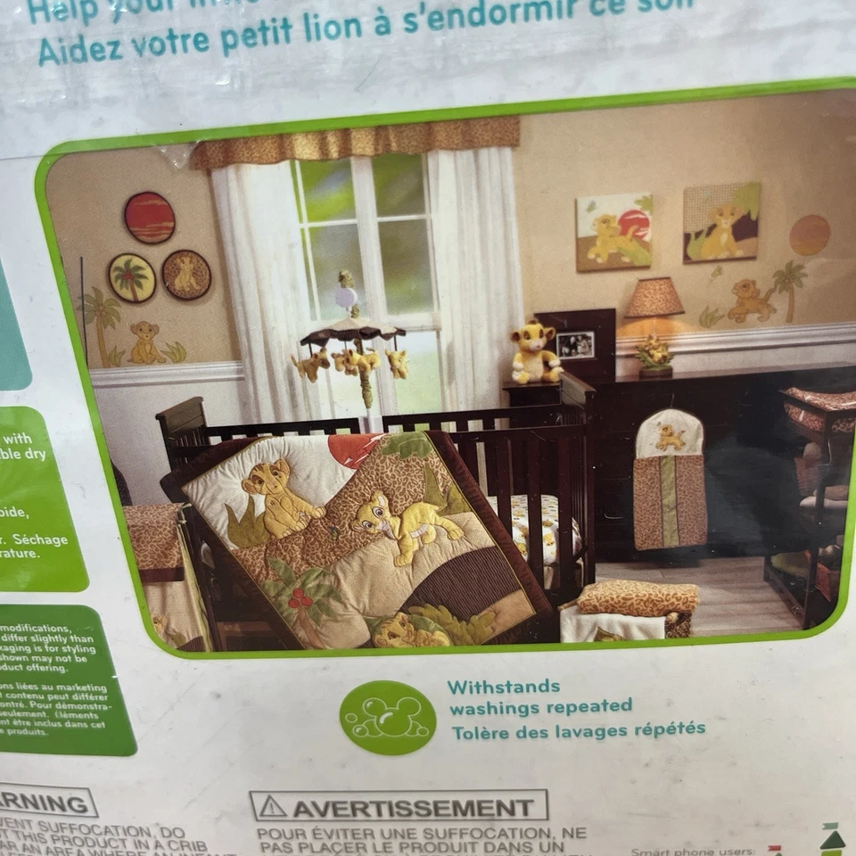 Cubierta de almohadilla cambiadora Disney Baby The Lion King NUEVA Foto 4 de 4