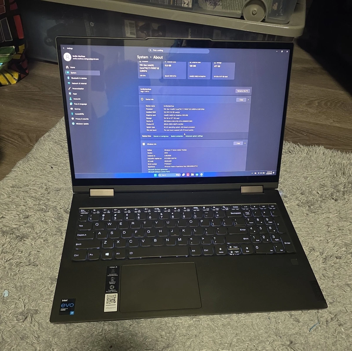 Lenovo 12GB RAM PC Laptops & Netbooks for sale - eBay
