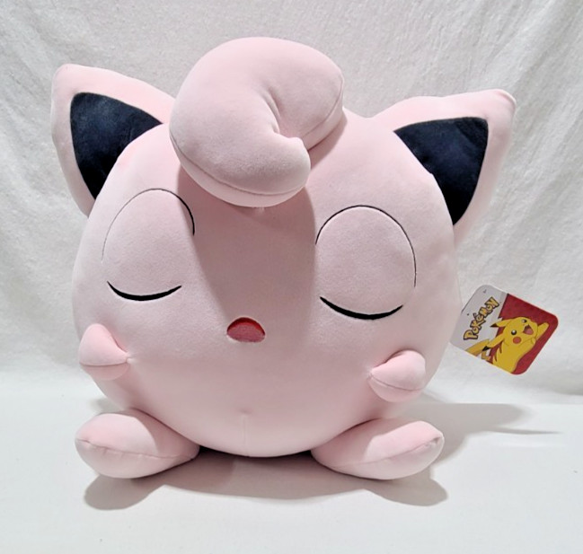New Official Pok&eacute;mon Jigglypuff Plush &ndash; Large Size &ndash; Sl